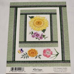 NRN Designs Summer Garden Die Cuts‎ 21605 Floral Flowers Scrapbooking Crafts